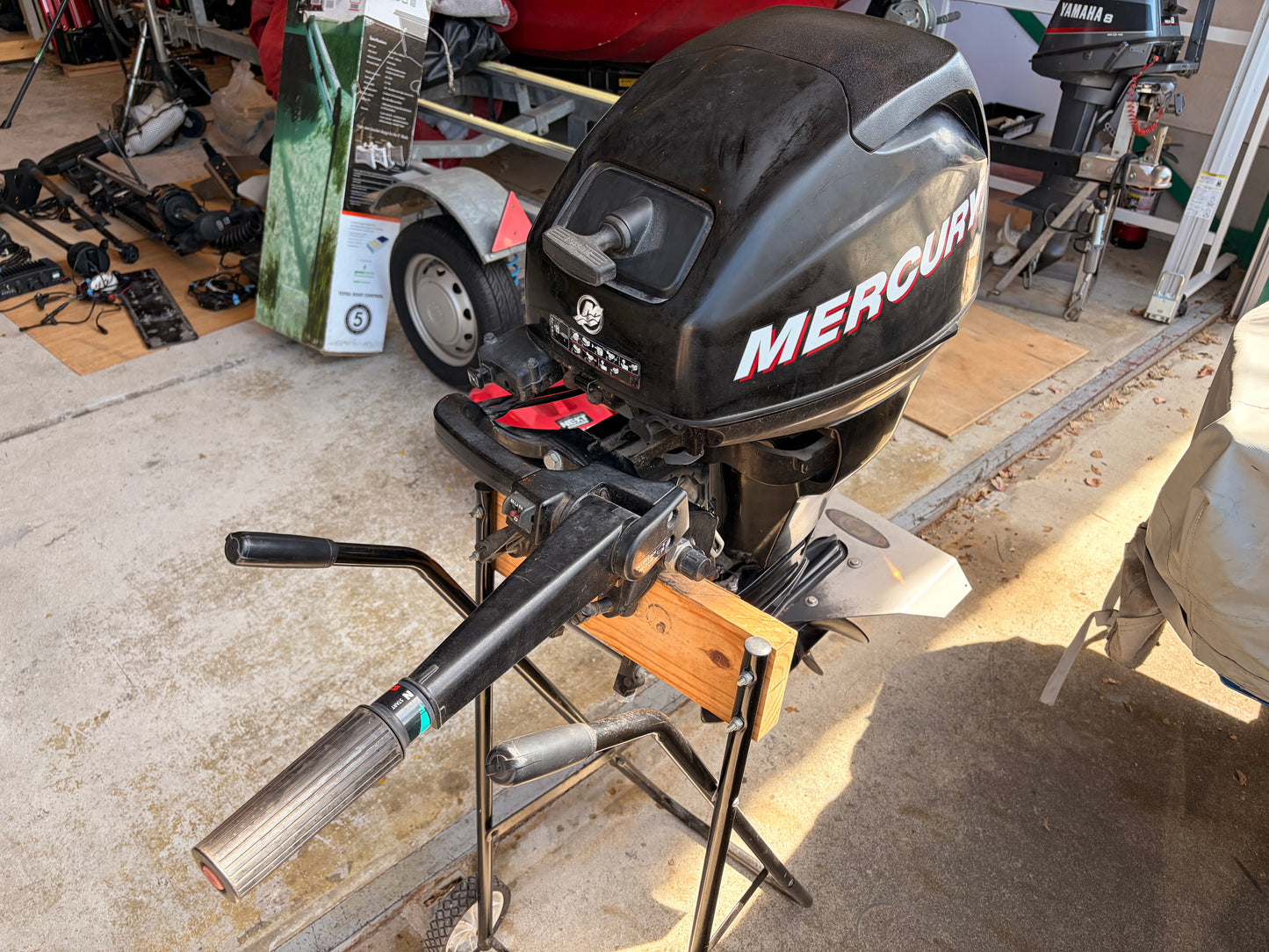【中古】MERCURY 船外機15馬力